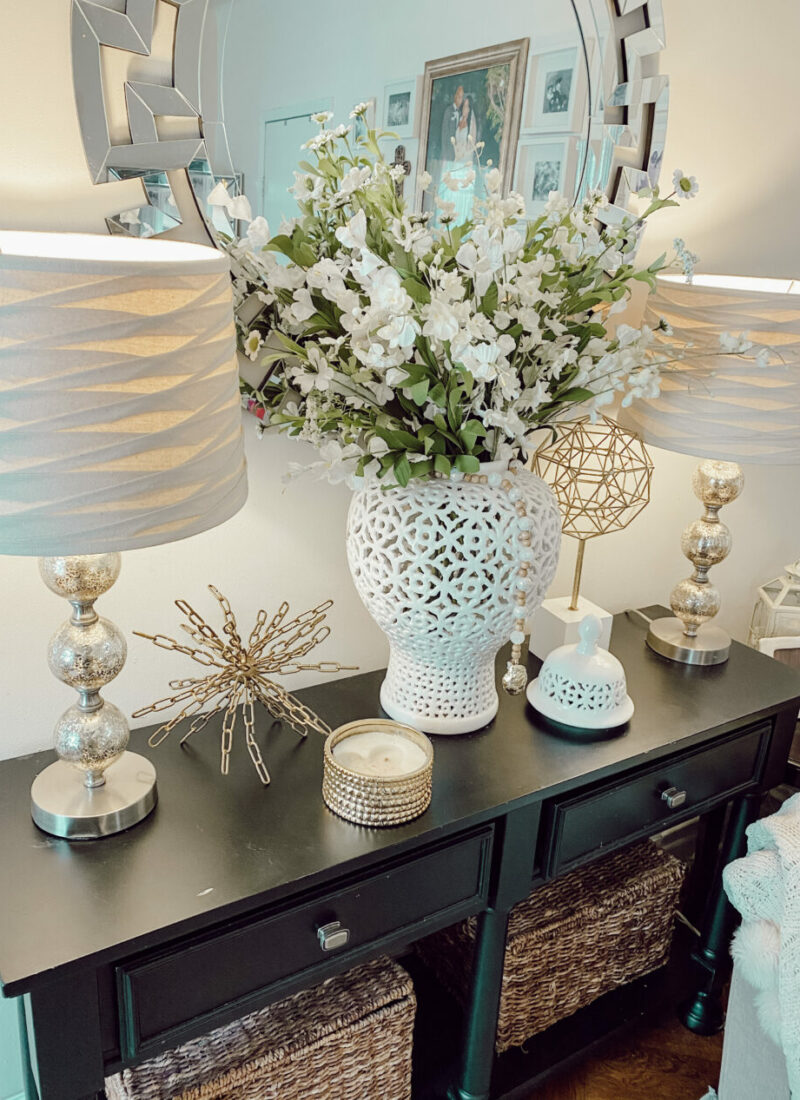 Decorate a Console Table