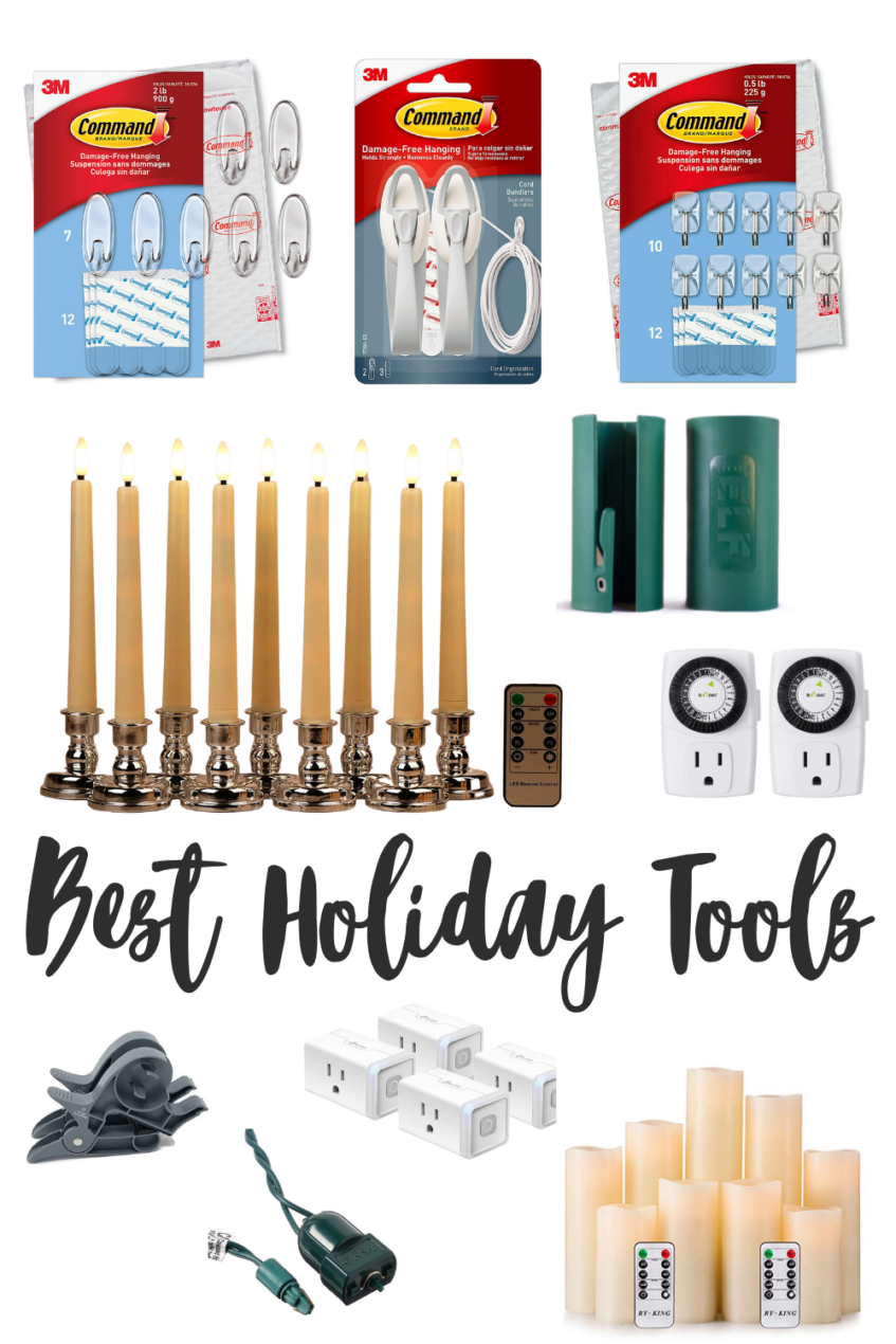 Favorite Tools to use for Holiday Decorating